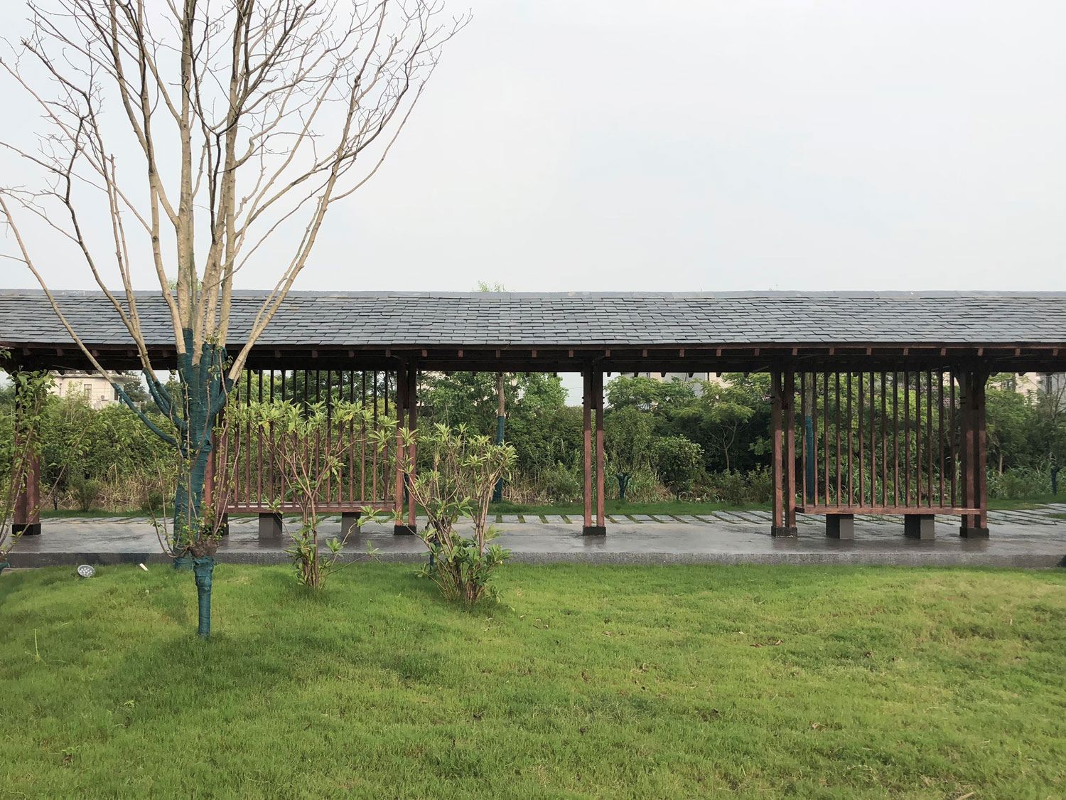 上海崇明岛侯家镇文化活动中心建筑景观改造设计/空间里建筑