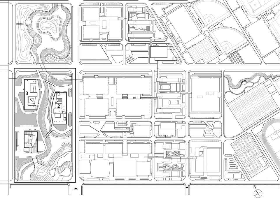 上海崇明体育训练基地一期项目1,2,3号楼建筑设计/麟和建筑工作室