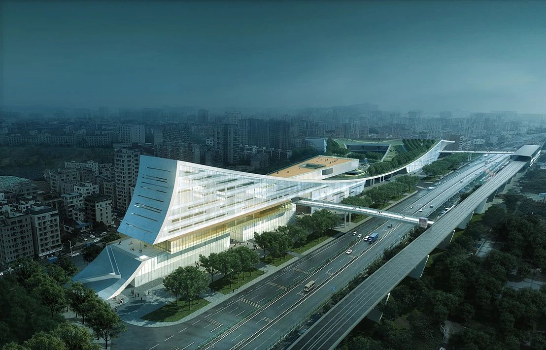 深圳大浪文体中心投标建筑方案设计/CCDI境工作室