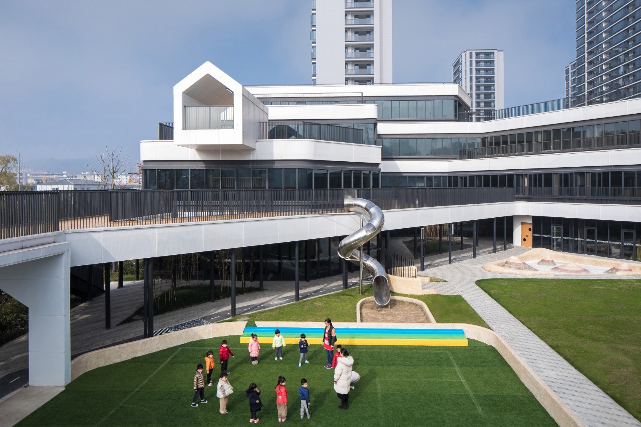杭州市海潮幼儿园建筑设计/GLA建筑设计