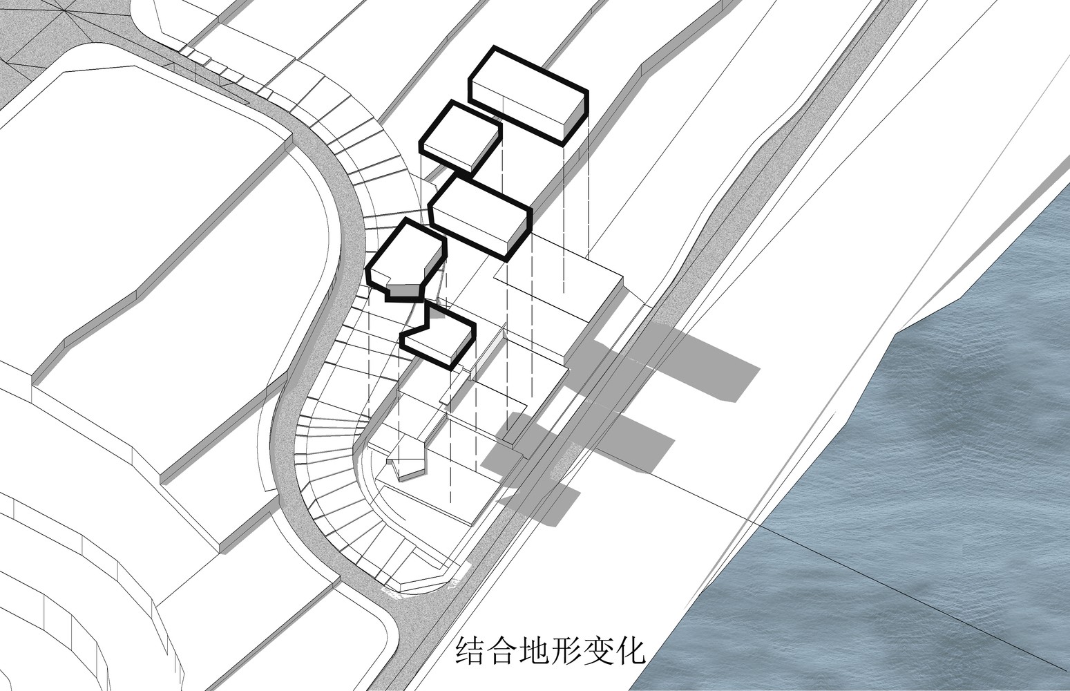 重庆龙湖两江长滩原麓社区中心建筑设计/成执建筑