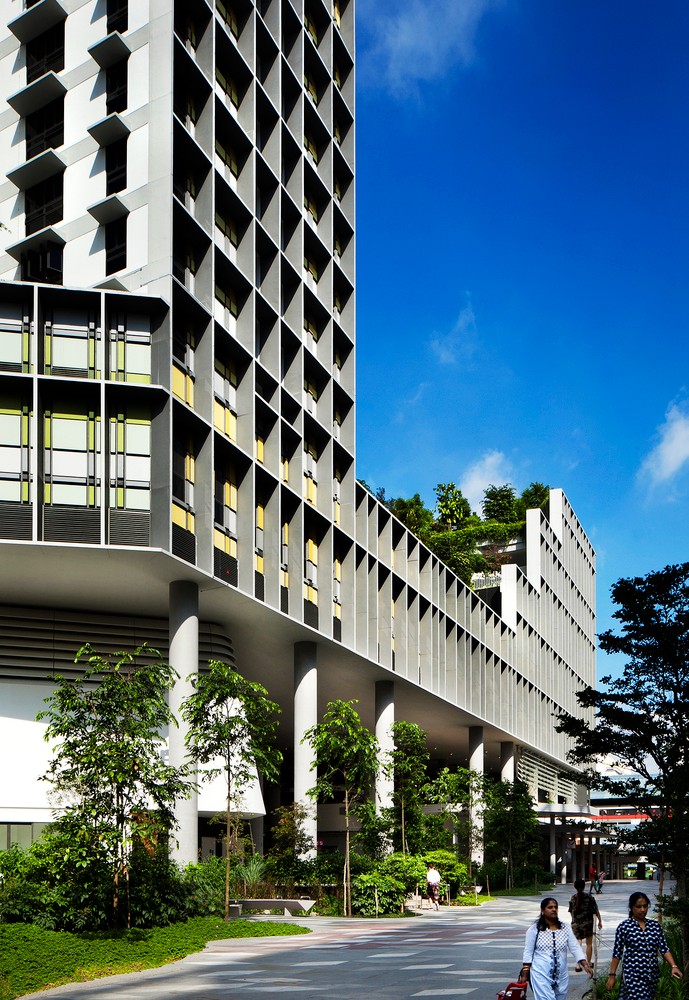 新加坡海军部综合体建筑设计/WOHA