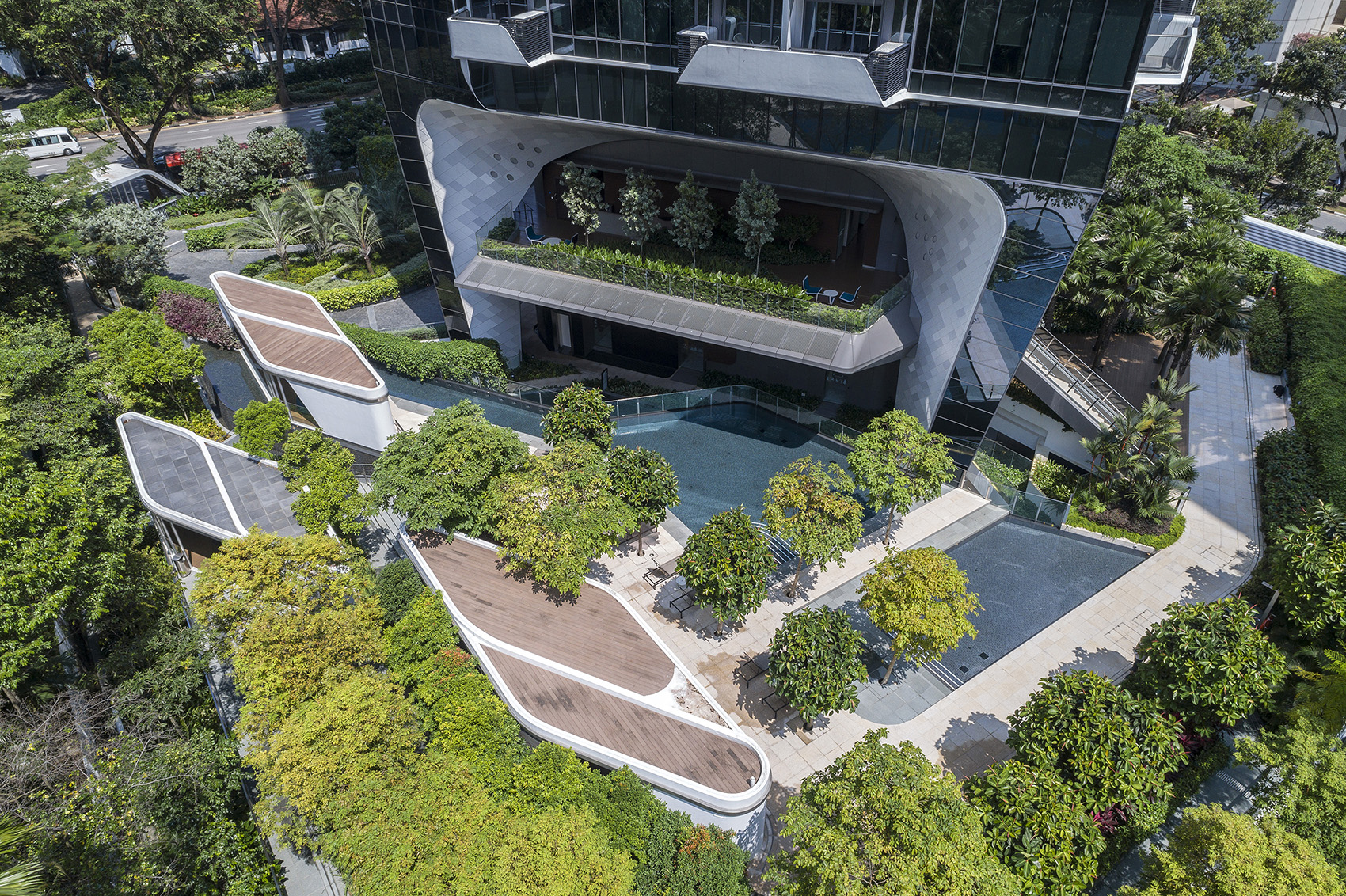 新加坡银峰住宅-SOM-居住建筑案例-筑龙建筑设计论坛