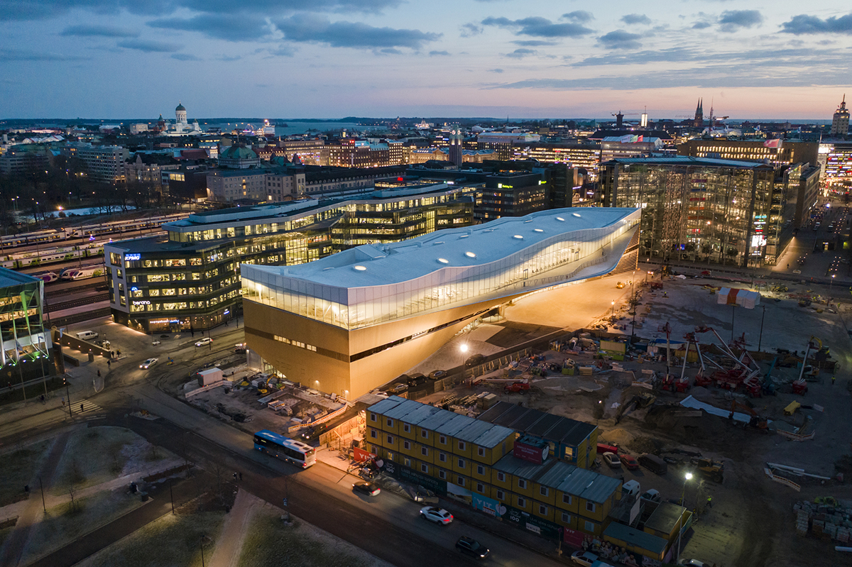 Oodi赫尔辛基中心图书馆建筑设计/ALA建筑事务所