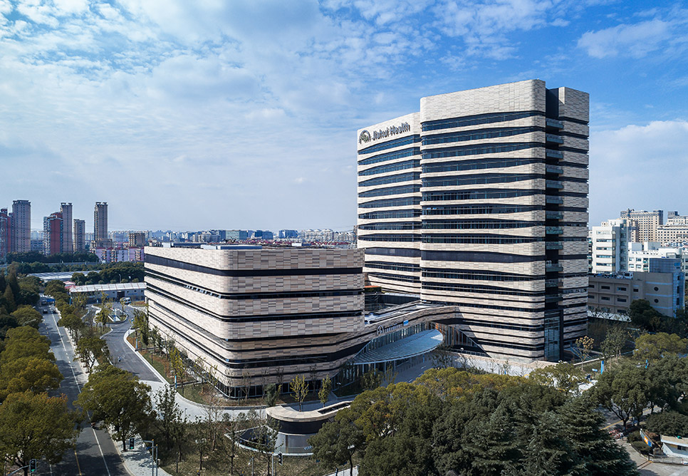 上海嘉会国际医院建筑设计/NBBJ