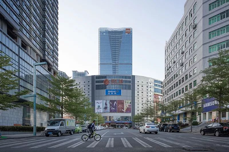 广东惠州佳兆业中心办公楼建筑设计/华森设计