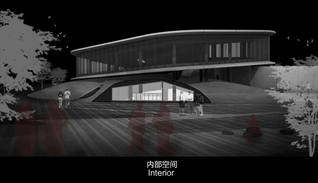 湖北洪湖绿地新滩展示中心建筑设计/尤安设计
