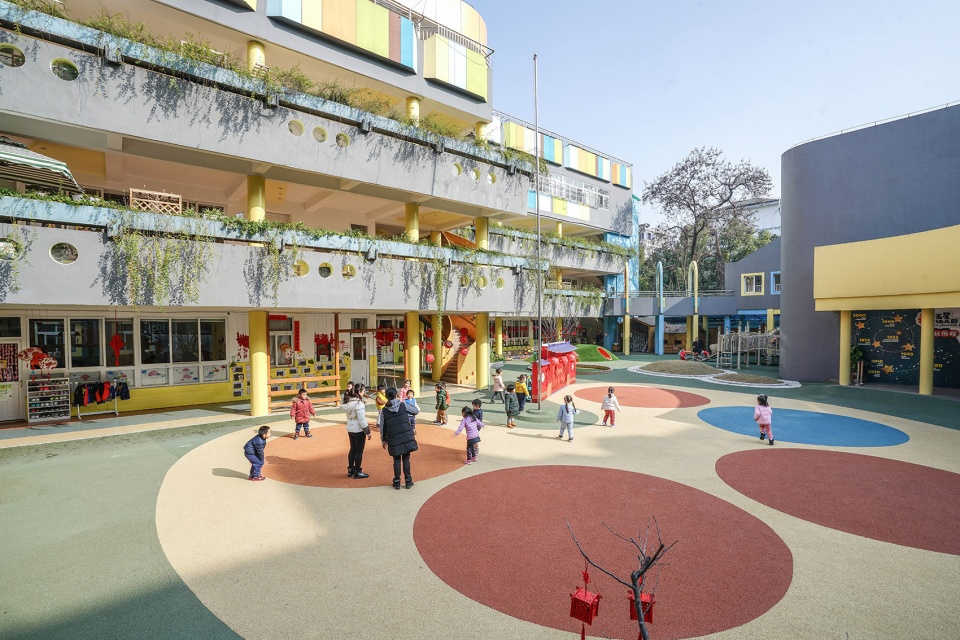 杭州五星幼儿园改造设计/三日室内设计