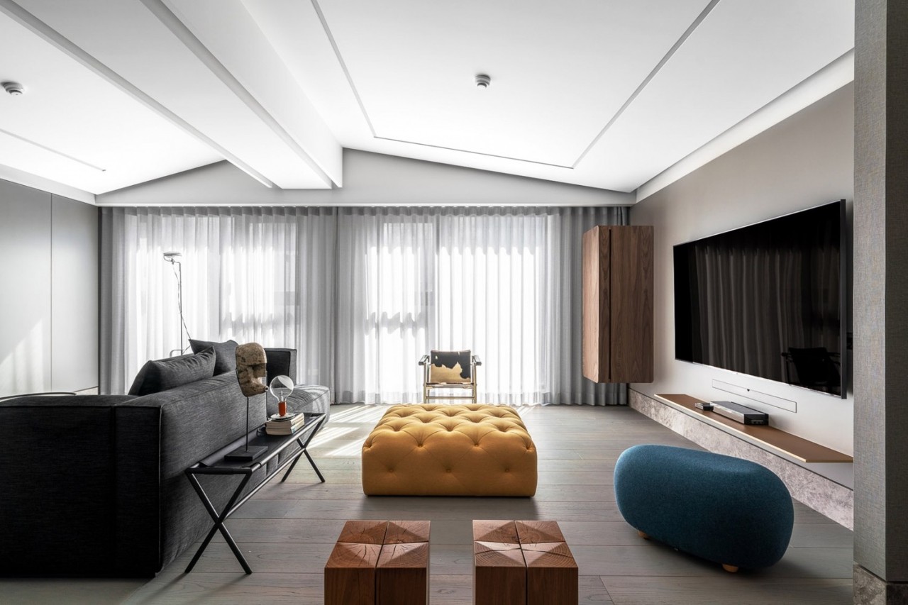 台北嬉皮绅士住宅室内设计/玮奕国际设计