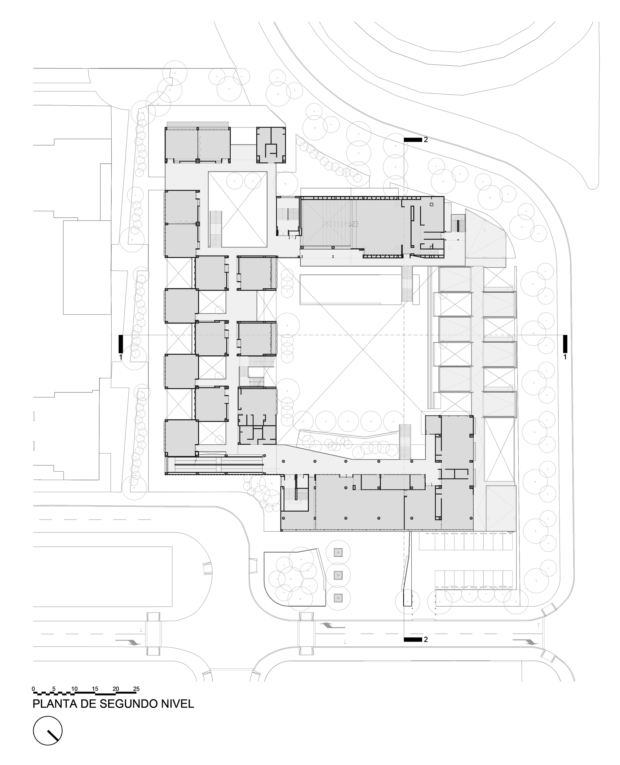庭院中的学校，学校中的庭院——哥伦比亚中小学建筑设计/FP Arquitectura