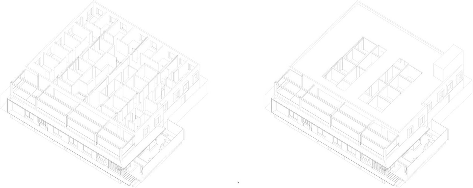 北京东城共享际改造室内设计/北京大观建筑设计