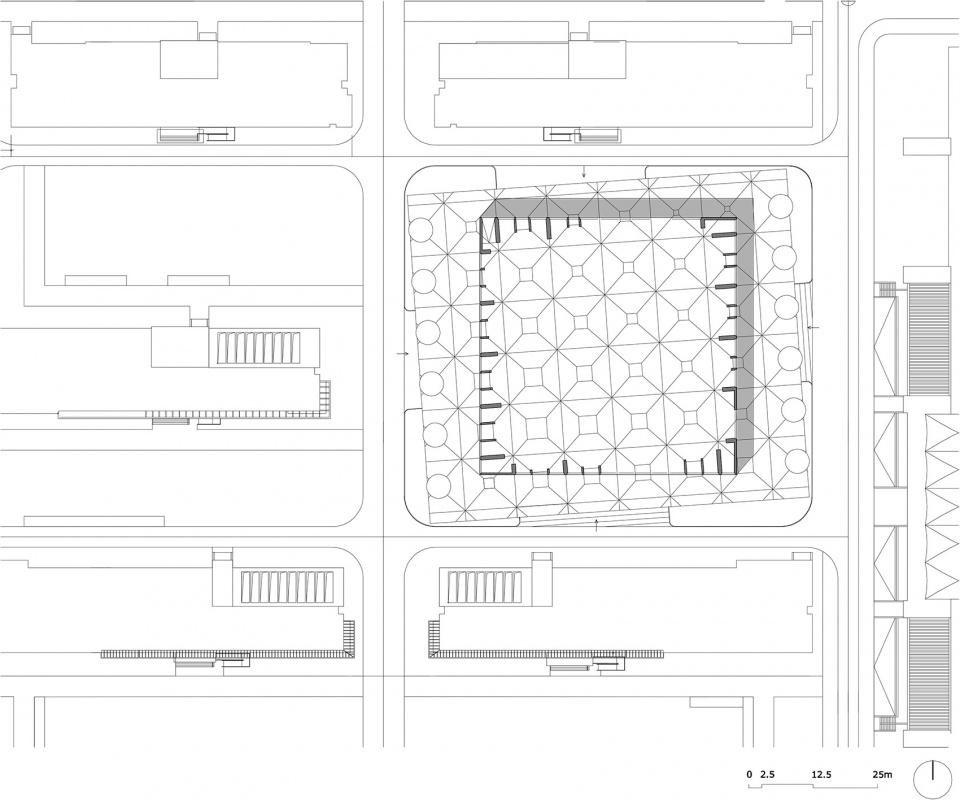 北京建筑大学新校区学生综合服务楼建筑设计/BIAD胡越工作室