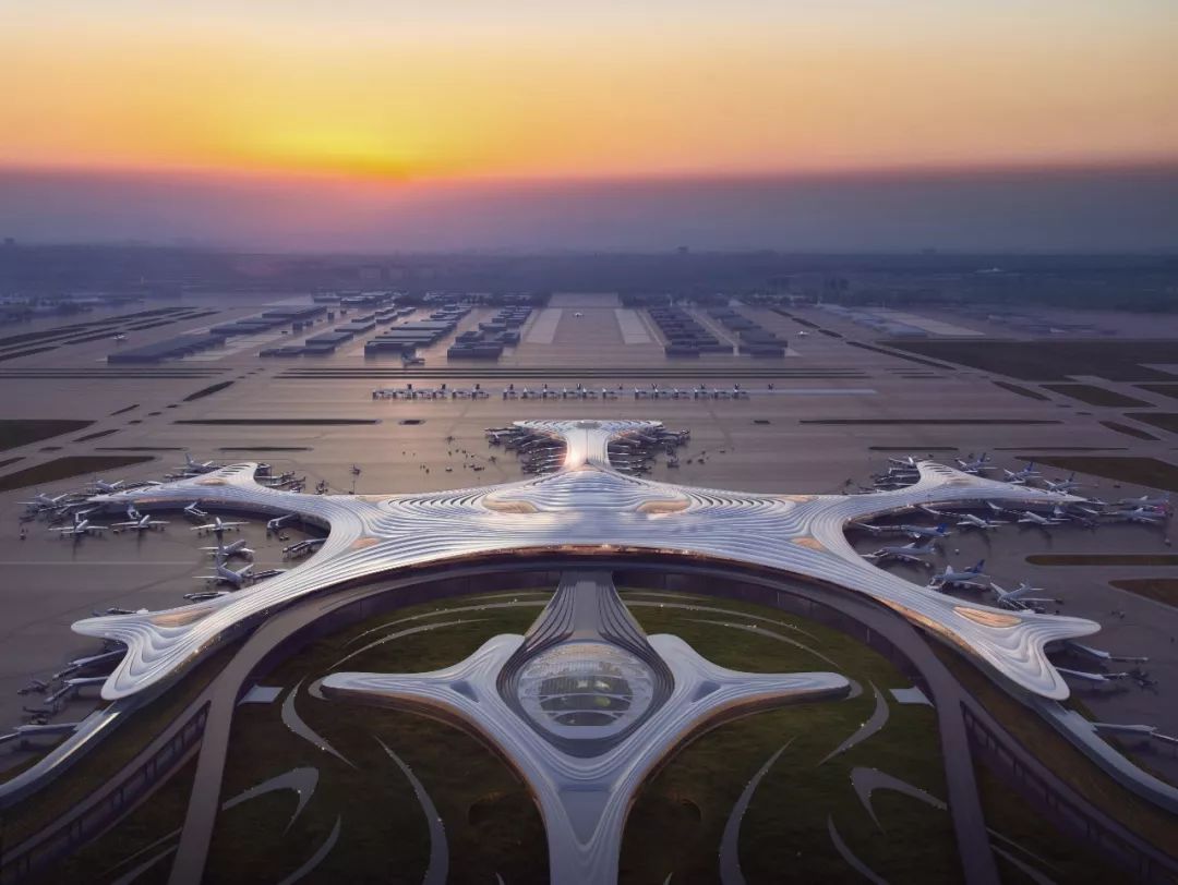 MAD公布哈尔滨新机场设计—-“北国冰花”