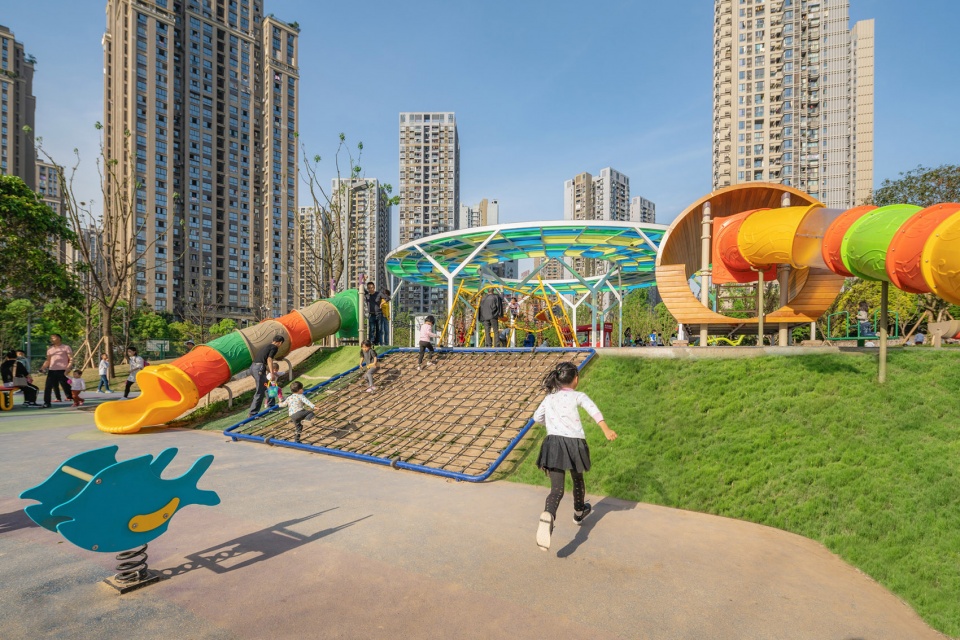 重庆心湖北体育文化公园景观设计/怡境国际设计集团