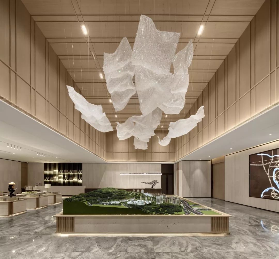 重庆新城玺樾九里销售中心室内设计/矩阵纵横