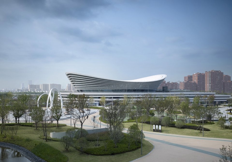 苏州奥林匹克体育中心建筑设计/GMP