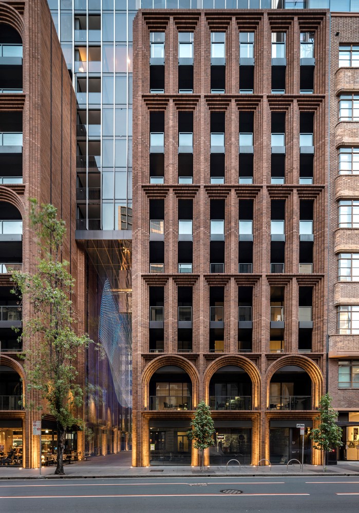 悉尼拱形高层公寓建筑设计/Koichi Takada高田浩一建筑事务所