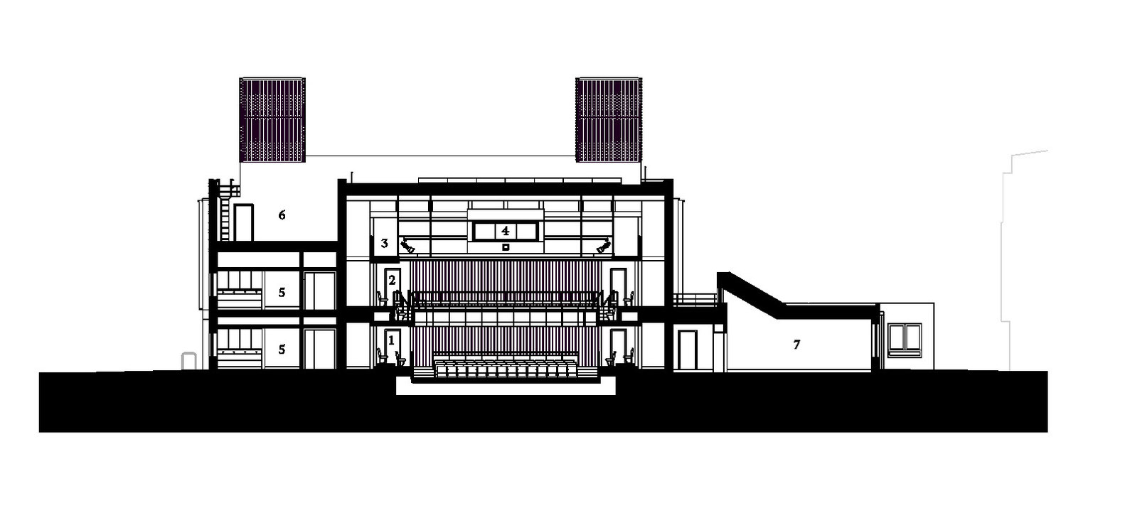 英国剑桥perse学院表演艺术中心建筑设计/Haworth Tompkins