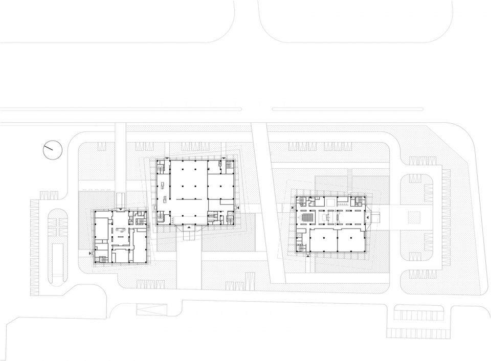 上饶市城市规划展览馆、博物馆和档案馆建筑设计/张雷联合建筑事务所