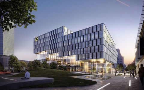 RLB银行总部办公大楼中标建筑设计方案/HENN海茵建筑