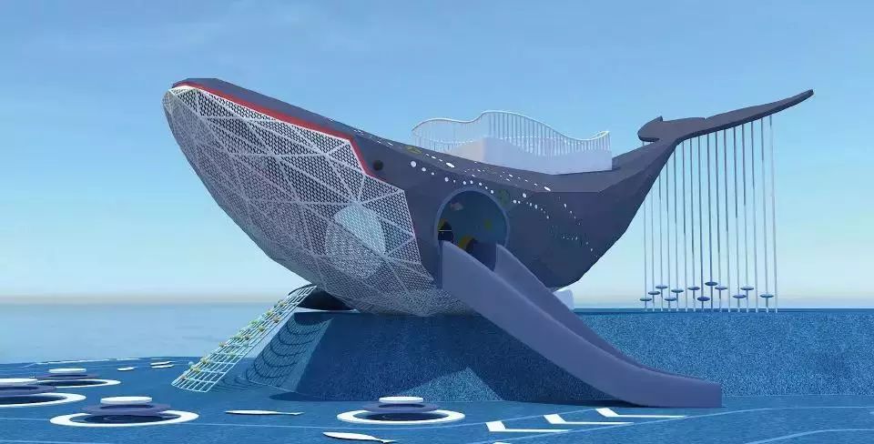 青岛金地自在城鲸鱼主题儿童游乐场设计/安道设计