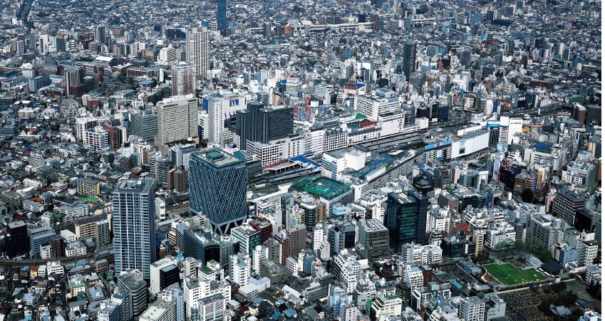 日本东京池袋aiyaGate高层办公建筑设计/日建设计