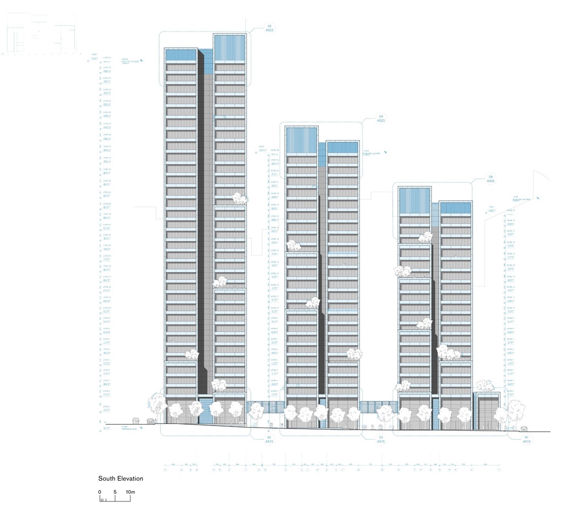 黎巴嫩3Beirut公寓建筑设计/福斯特建筑事务所