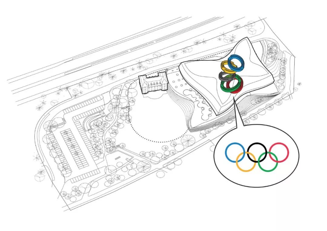 瑞士国际奥委会的新总部大楼Olympic House（奥林匹克之家）建筑设计/3Xn