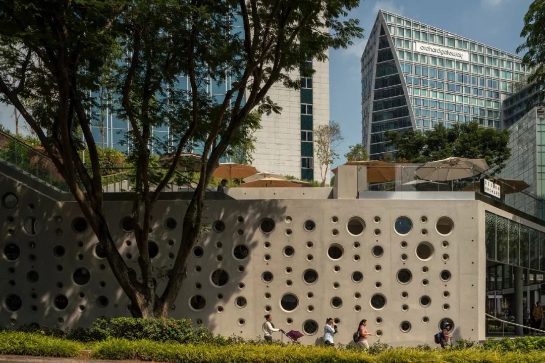 新加坡‘Design Orchard’办公孵化器建筑设计/WOHA