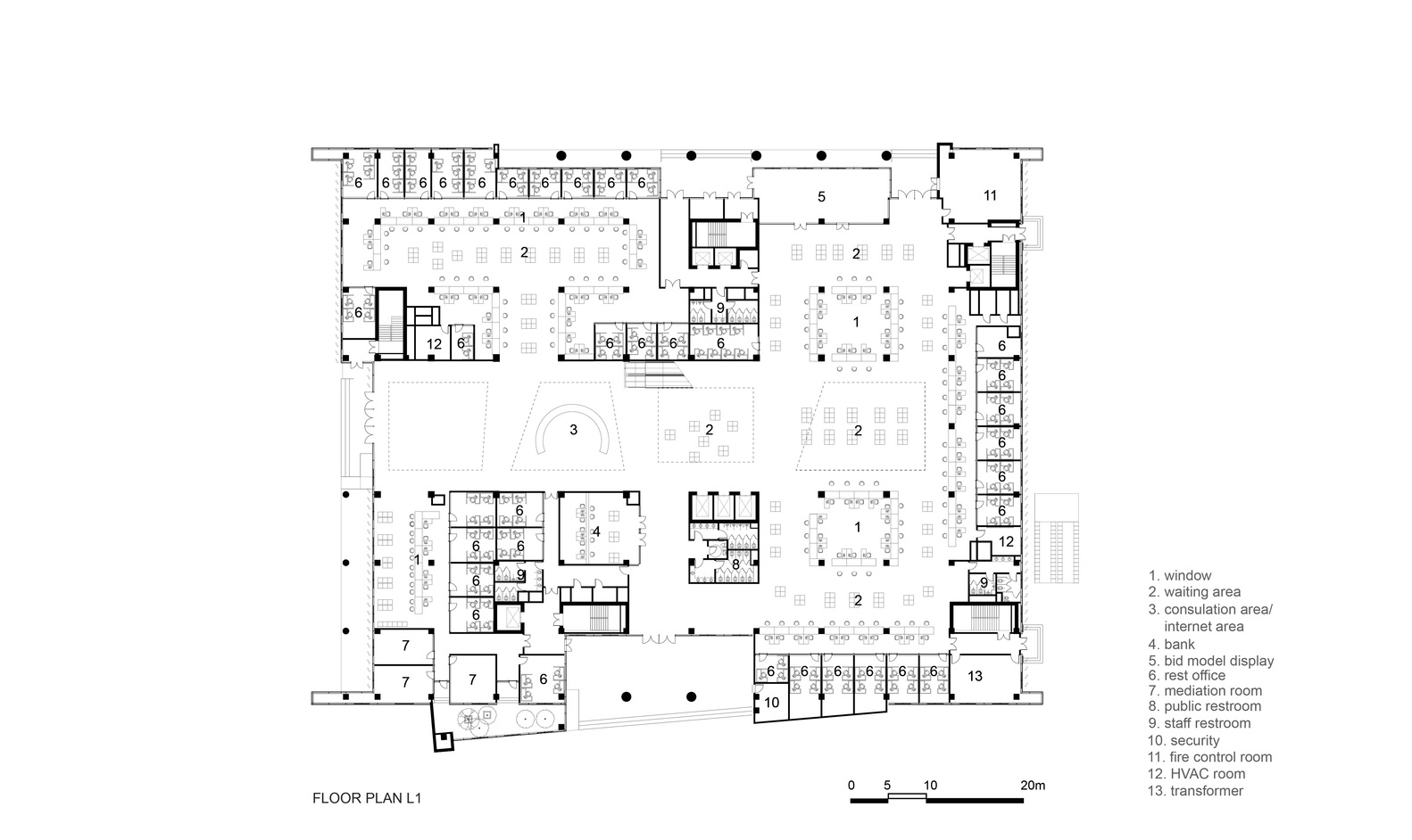宁波鄞州市民中心建筑设计/筑弧建筑设计事务所