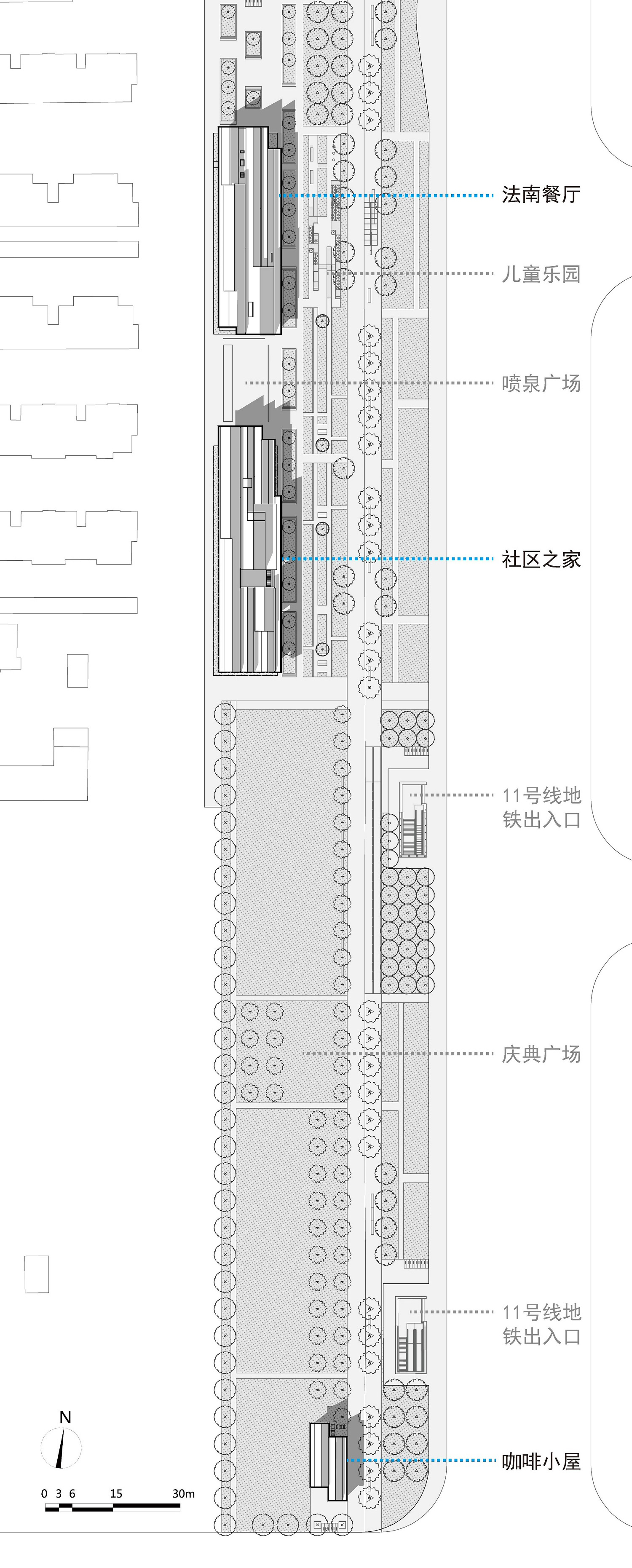 上海徐汇区云锦路活动之家建筑设计/山水秀建筑事务所