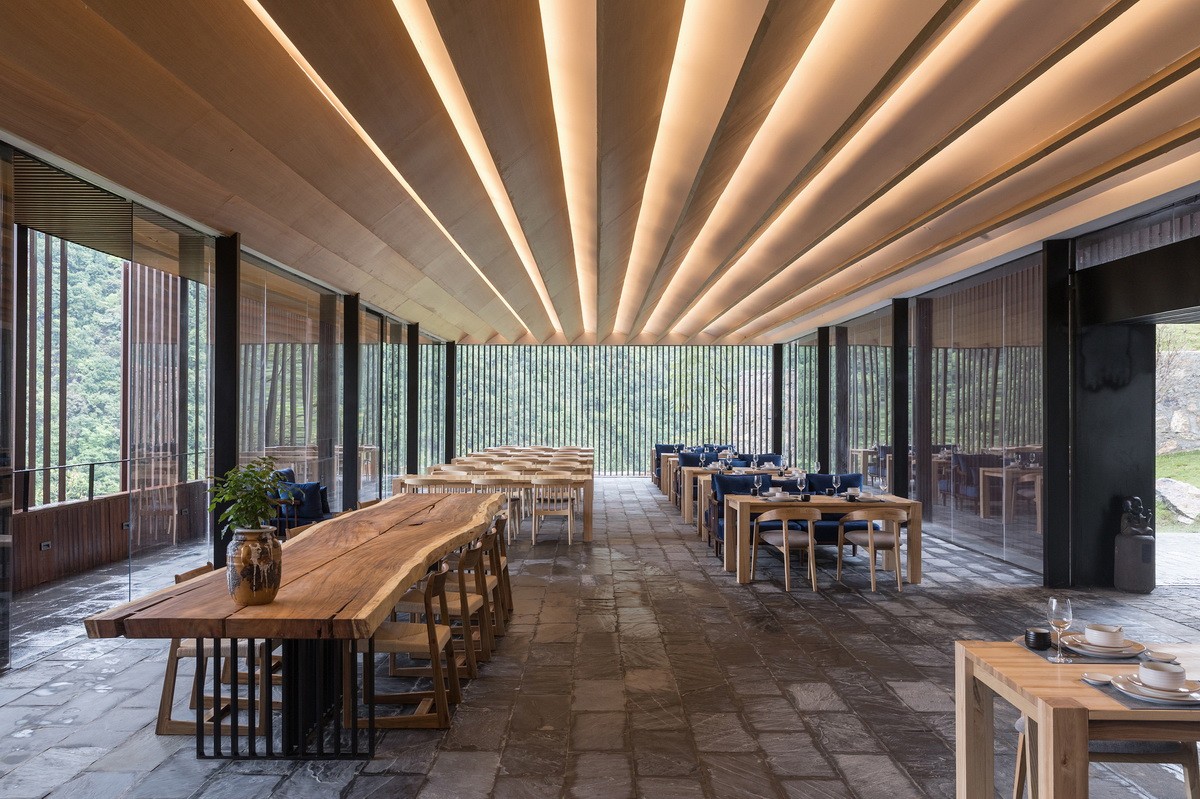 贵州山间餐厅与酒吧建筑设计/休耕建筑
