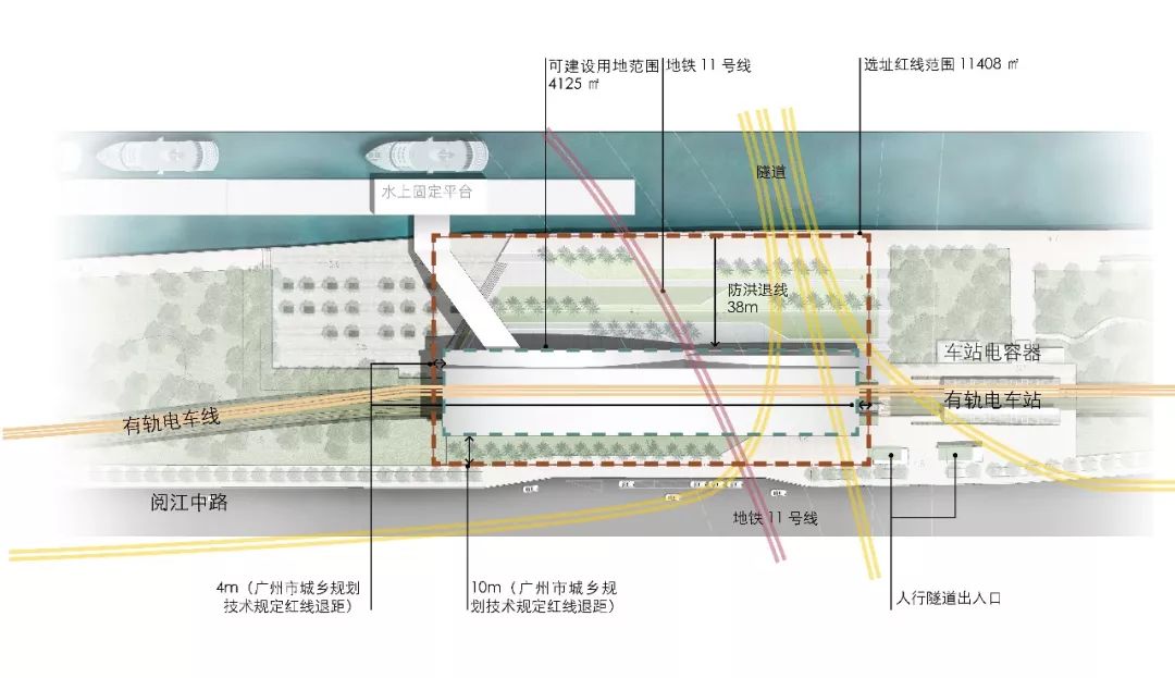 琶洲港澳客运口岸概念设计/XAA建筑事务所