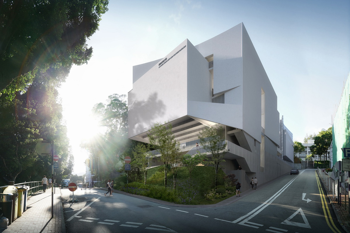 香港中文大学艺文阁竞赛建筑设计/香港汇创国际建筑设计有限公司