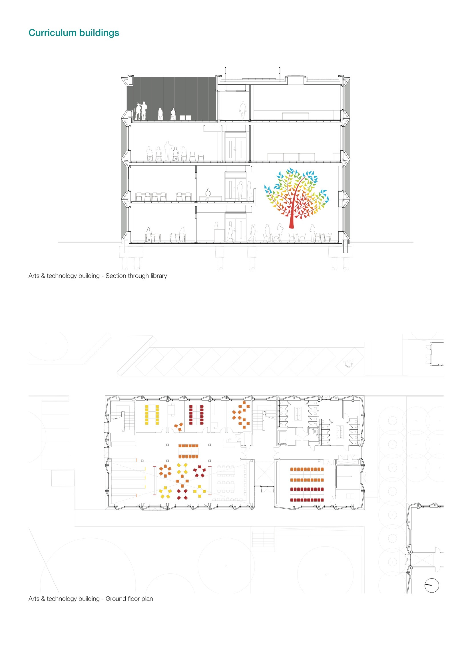 英国本特伍德学校建筑设计/Allford Hall Monaghan Morris