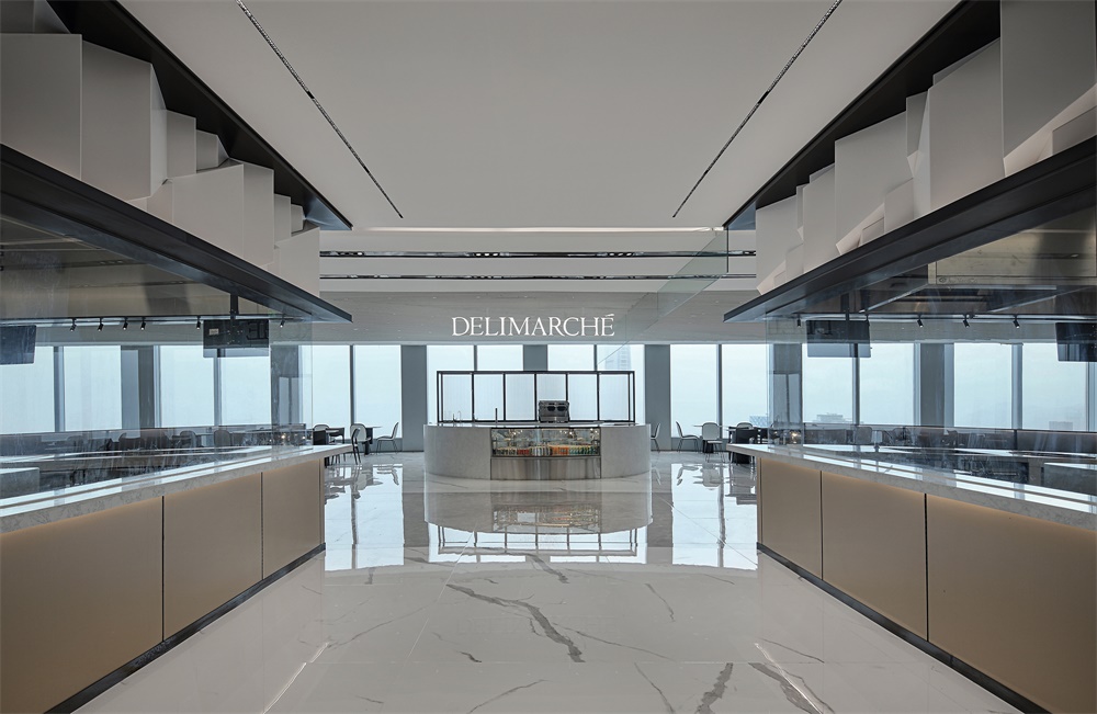 OPPO深圳湾总部员工餐厅室内设计/叁上叁设计
