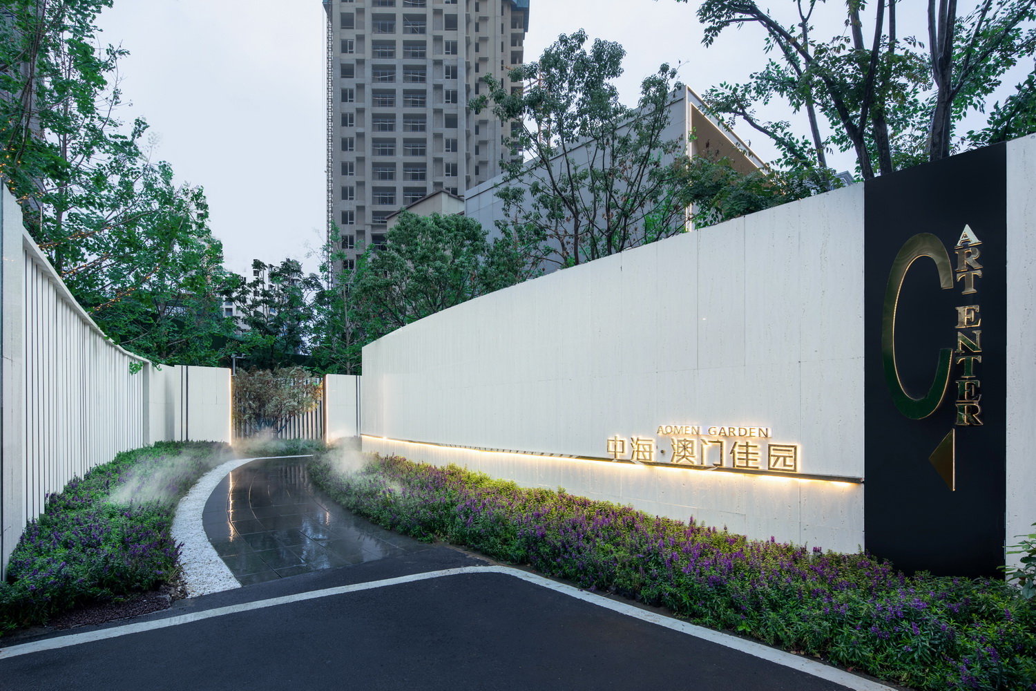 武汉中海·澳门佳园展示区景观设计/EADG泛亚国际