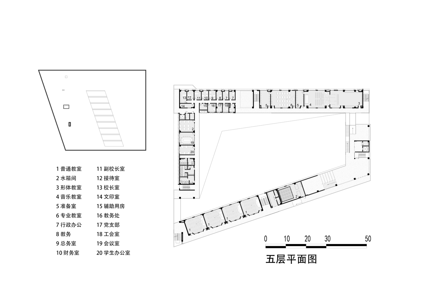 上海唐镇新市镇配套中学建筑设计 / 华建集团上海建筑设计研究院