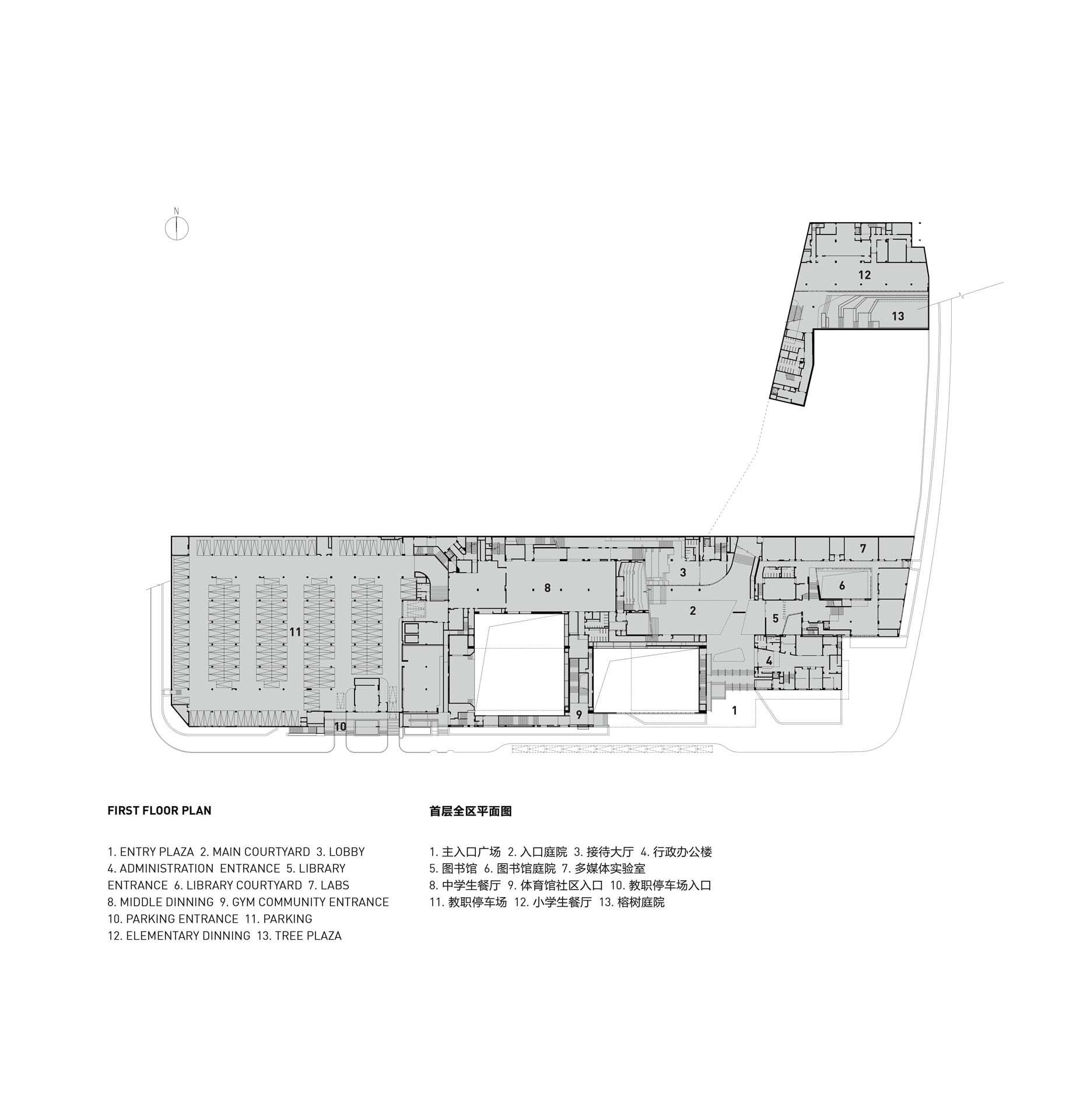 深圳南山外国语学校科华学校建筑设计 / Link-Arc建筑师事务所