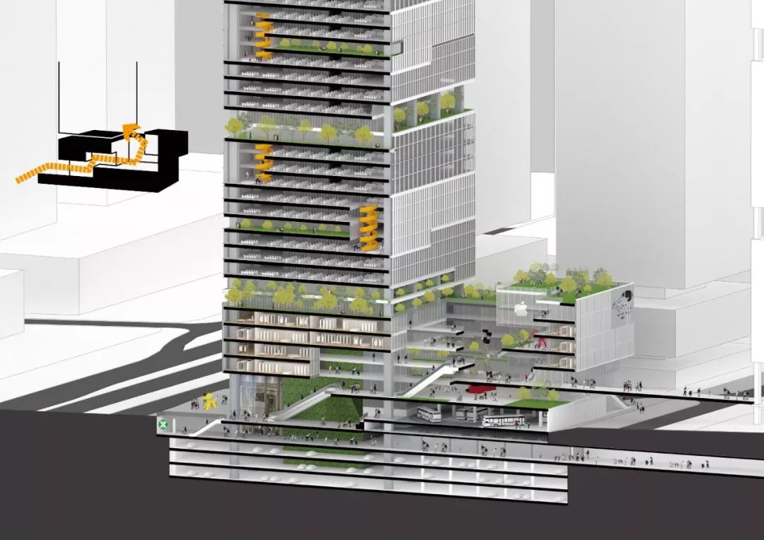 深圳市南山区科技联合大厦竞赛建筑方案设计 / 欧博设计