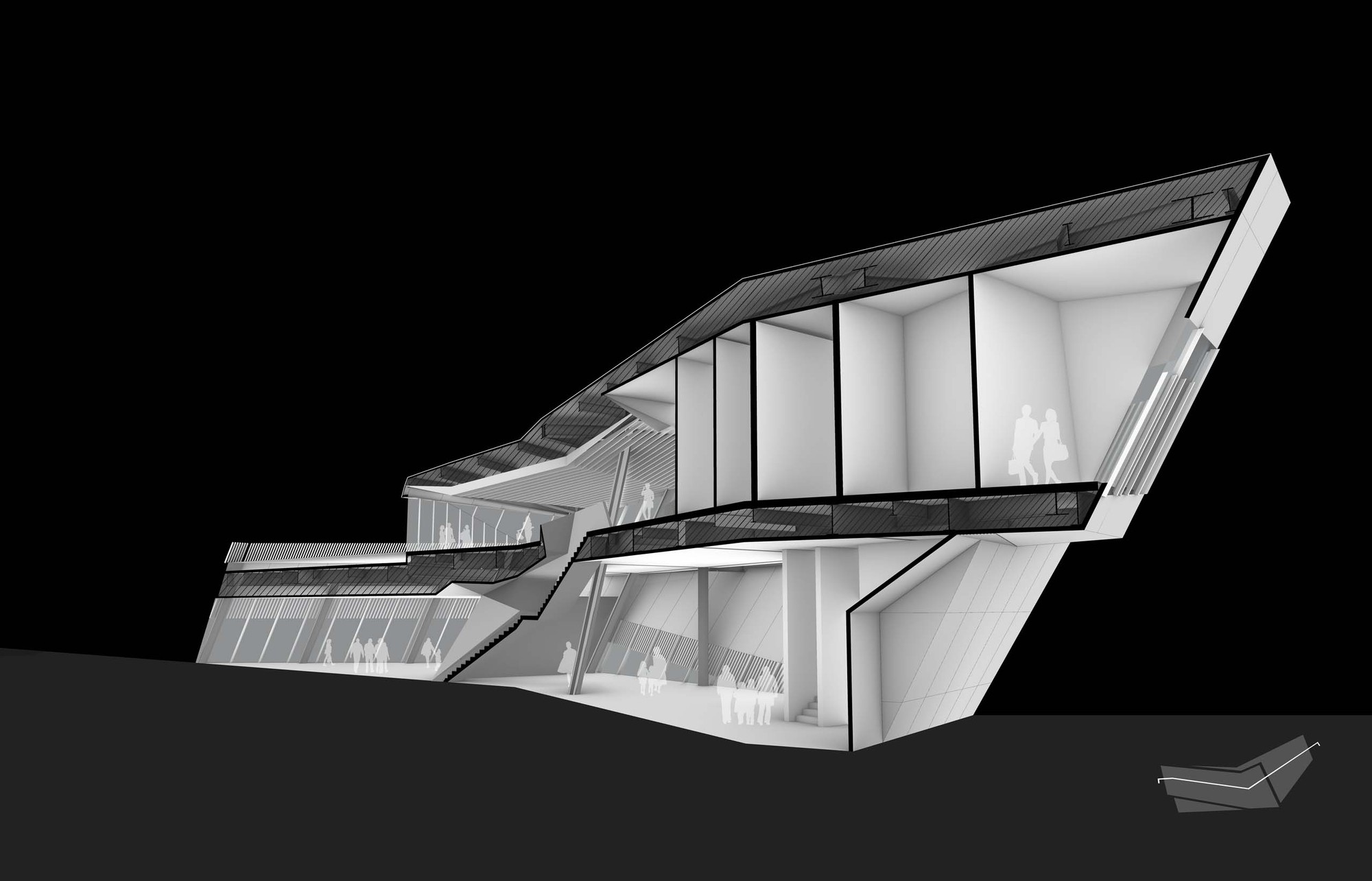 中国兰博基尼展示中心建筑设计 / 普玛建筑设计事务所