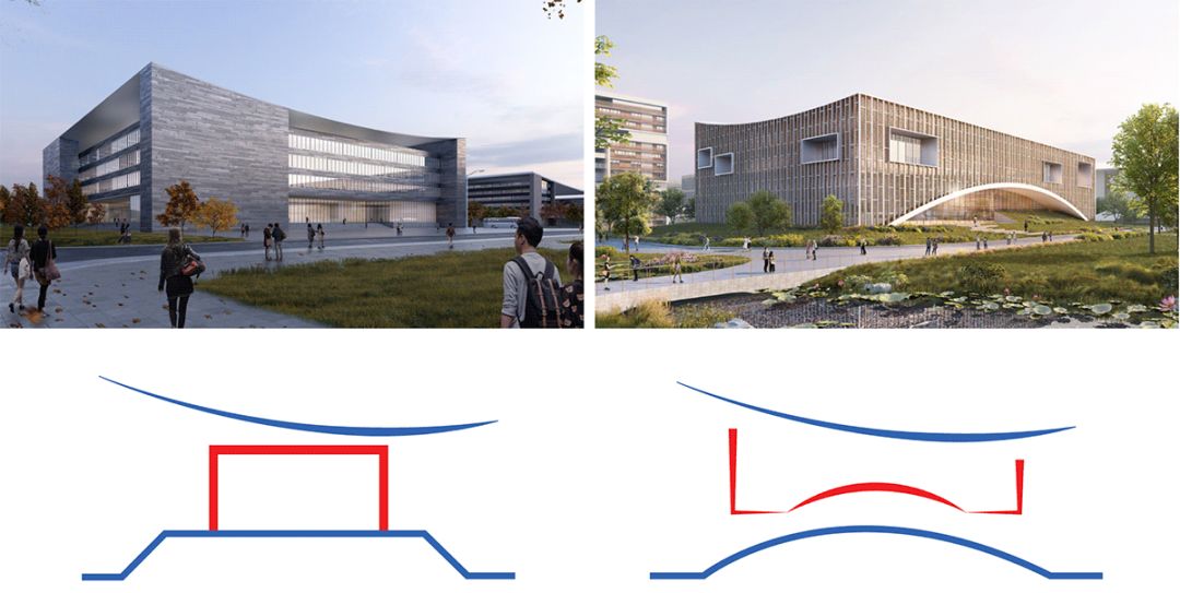 杭州中法航空大学整体校园规划设计 / 海茵建筑