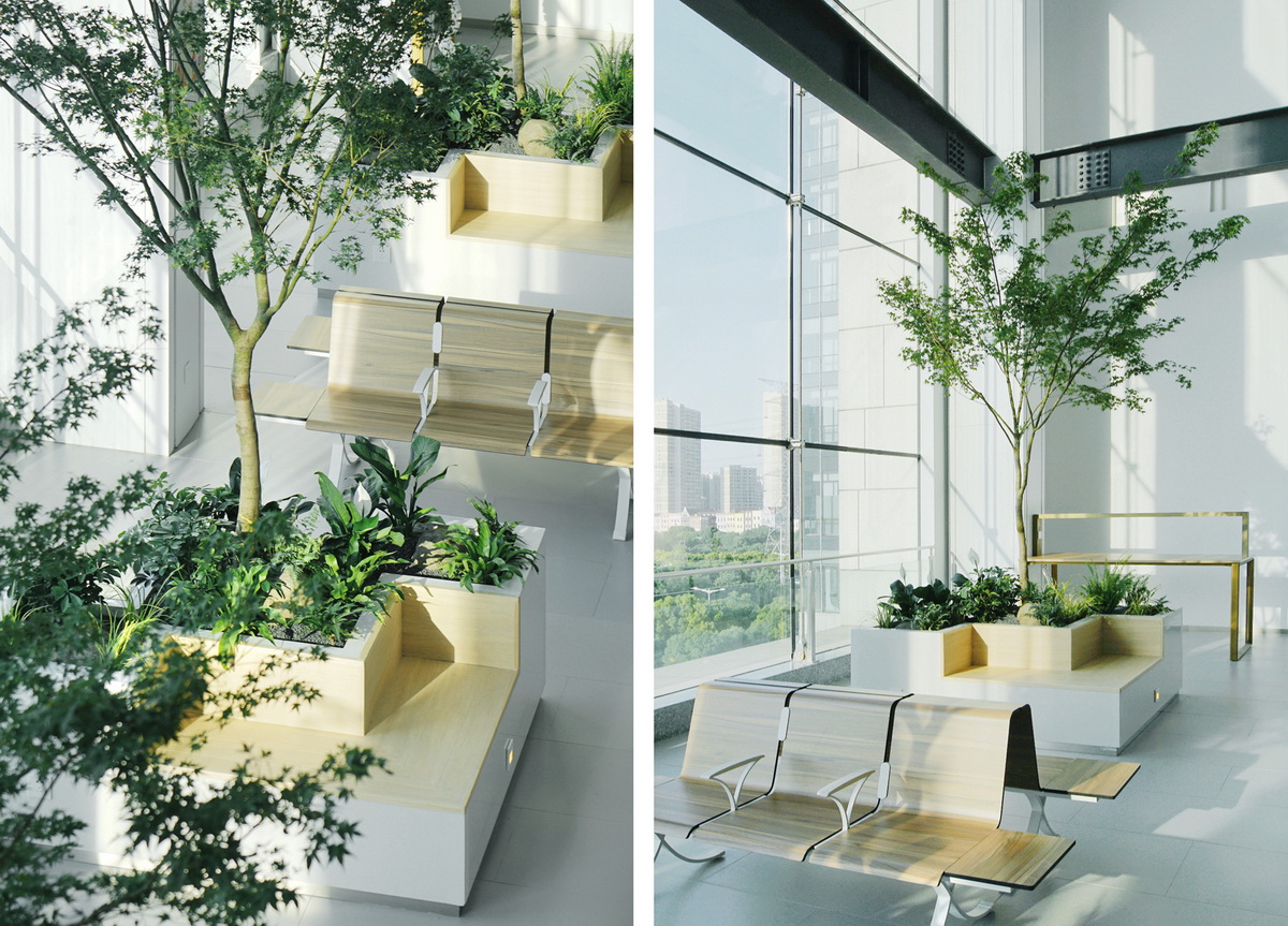 昆山市政务服务中心室内设计 / 上海思域室内设计