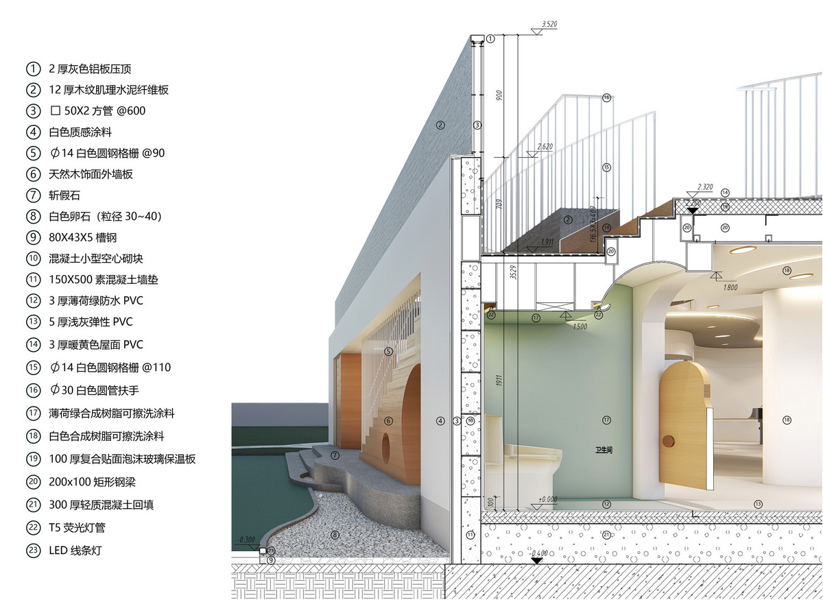 上海豌豆屋幼儿园改造设计 / 上海力本建筑设计事务所