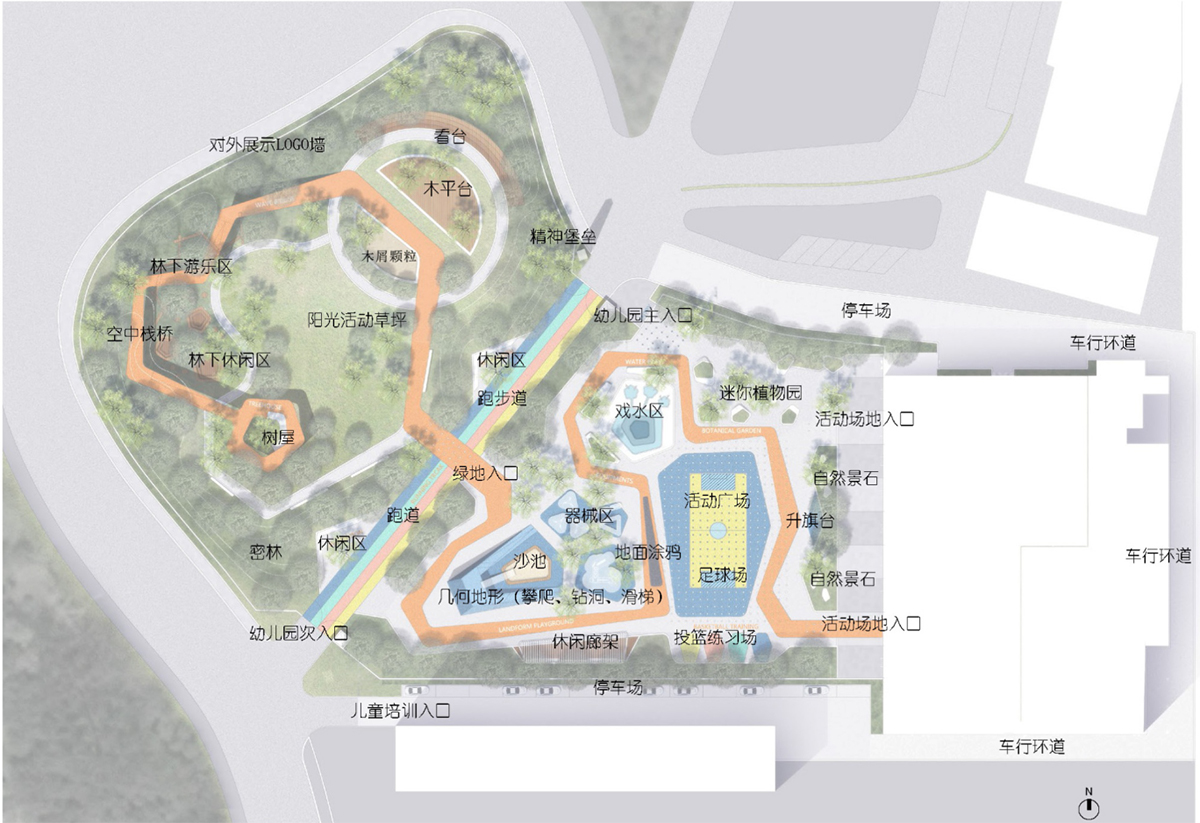 天津和美婴童国际幼儿园改造设计 / 迪卡幼儿园设计中心
