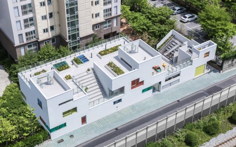韩国 俄罗斯方块幼儿园 建筑设计 / 金孝晚建筑事务所