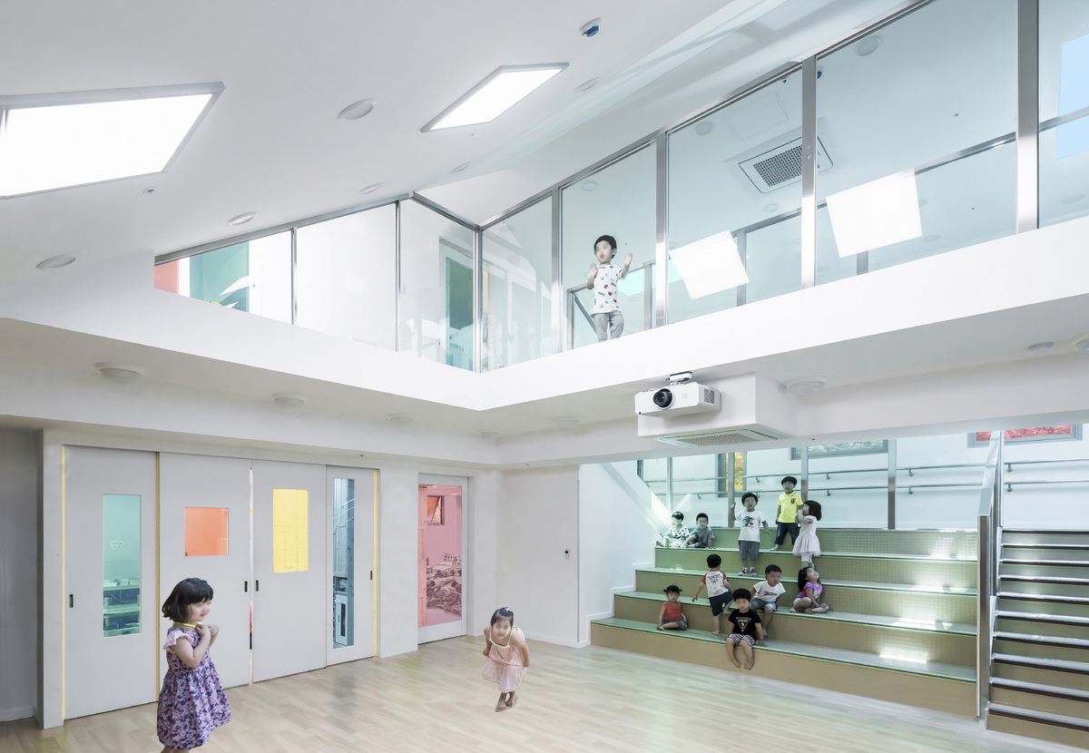 韩国 俄罗斯方块幼儿园 建筑设计 / 金孝晚建筑事务所