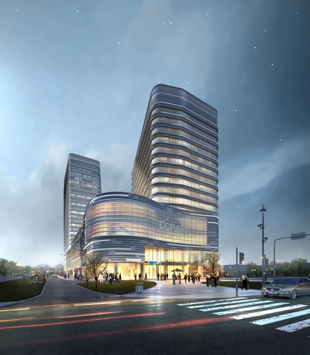 济南市轨道交通2号线腊山站上盖开发项目建筑设计 / 同圆集团