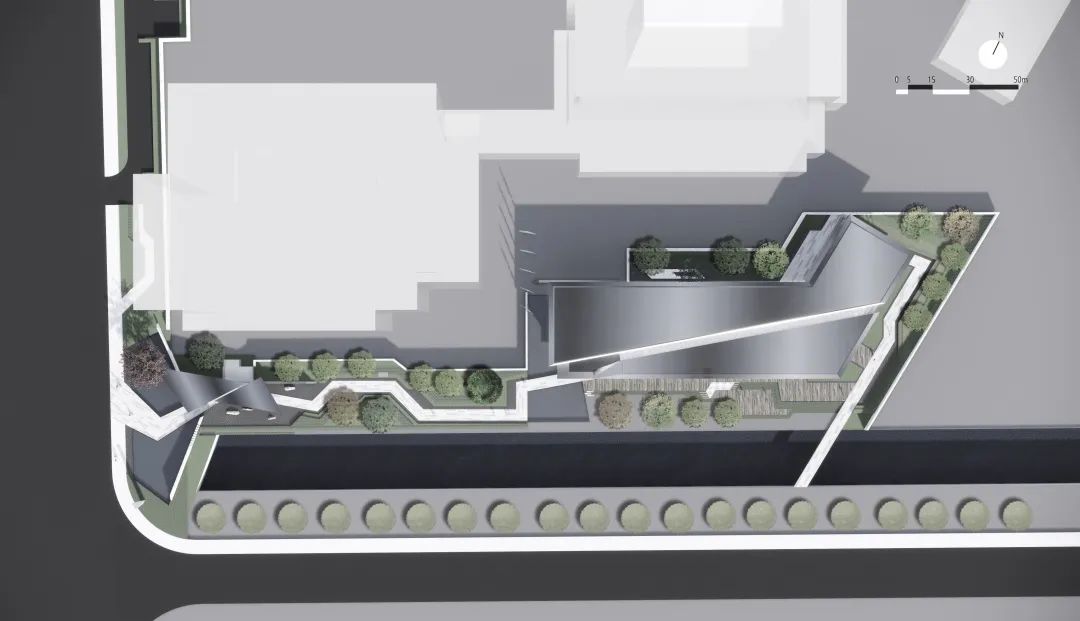 中国核建上海科创园核文化展示馆建筑设计 / 日清设计