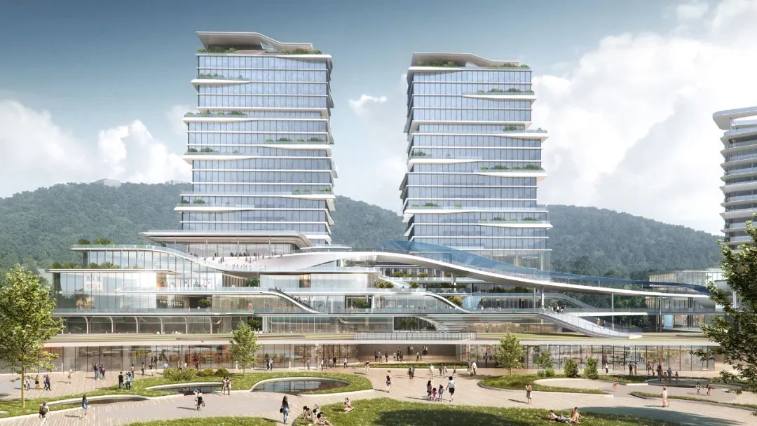 深圳小梅沙片区主要城市更新单元 建筑设计  /  AUBE欧博设计